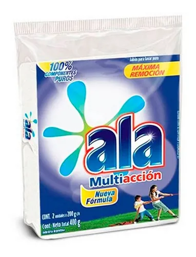 ALA jabon blanco Barra 2x200gr