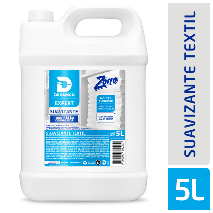 ​Suavizante de ropa 5L (ZORRO)