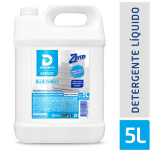 ​Jabon liquido ropa BLUE POWER 5L (ZORRO)