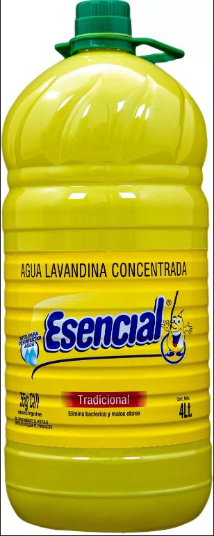 Lavandina Esencial concentrada (55gr/L) 4L