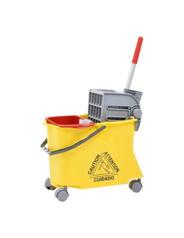 Balde prensa mopa Mini Top Amarillo (R)