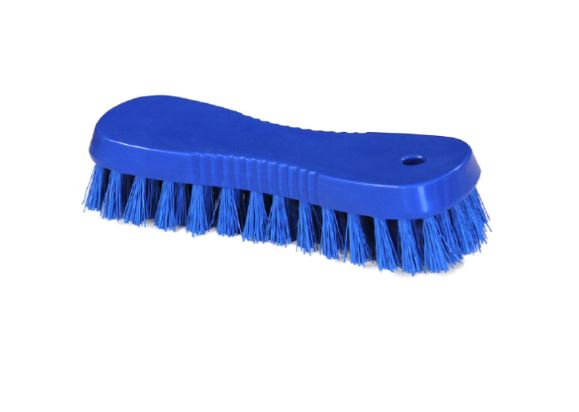 Cepillo de mano semiduro fibra corta PBT - Blanco (40831)