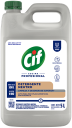 CIF Detergente Active gel neutro 5L