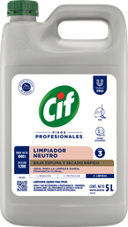 ​​​CIF Limpiador Neutro concentrado para pisos 5L
