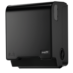 [1004] Dispenser toalla auto corte Luxury negro Felpita