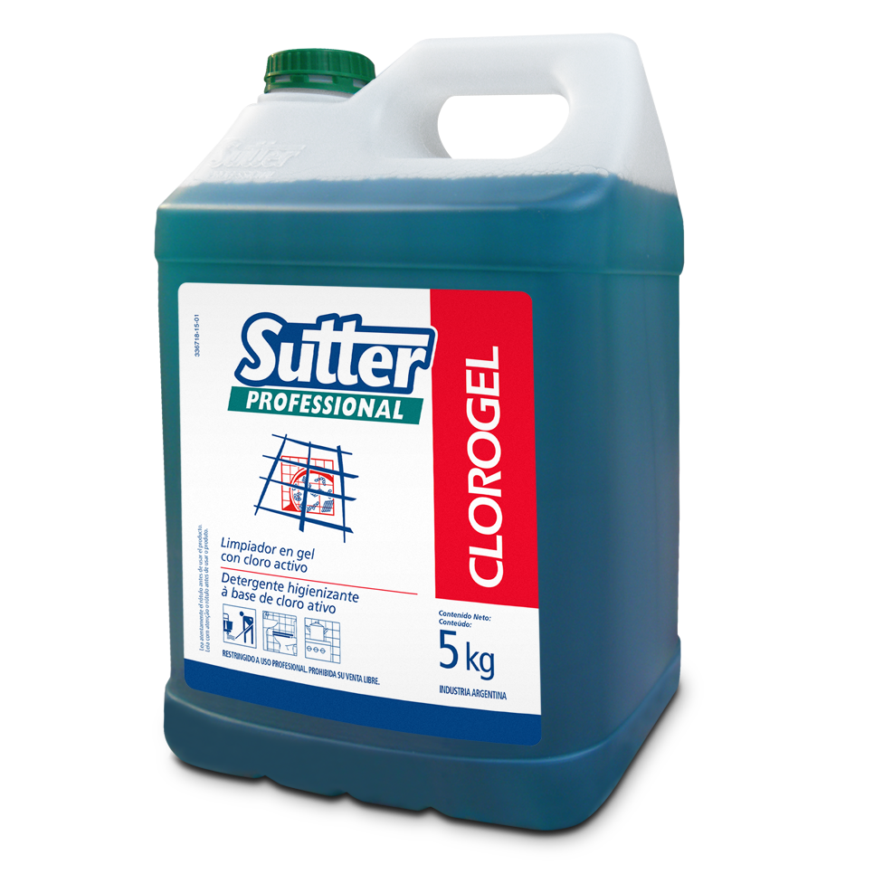 CLOROGEL 5L limpiador desinfectante clorado