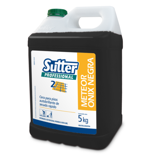 METEOR ONIX NEGRA 5L cera piso