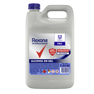 REXONA Alcohol en Gel 5L