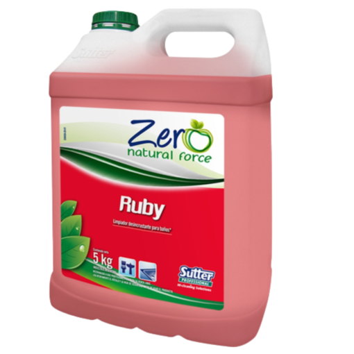 RUBY 5L desengrasante acido perfumado de baño
