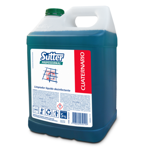 CUATERNARIO 5L desinfectante perfumado