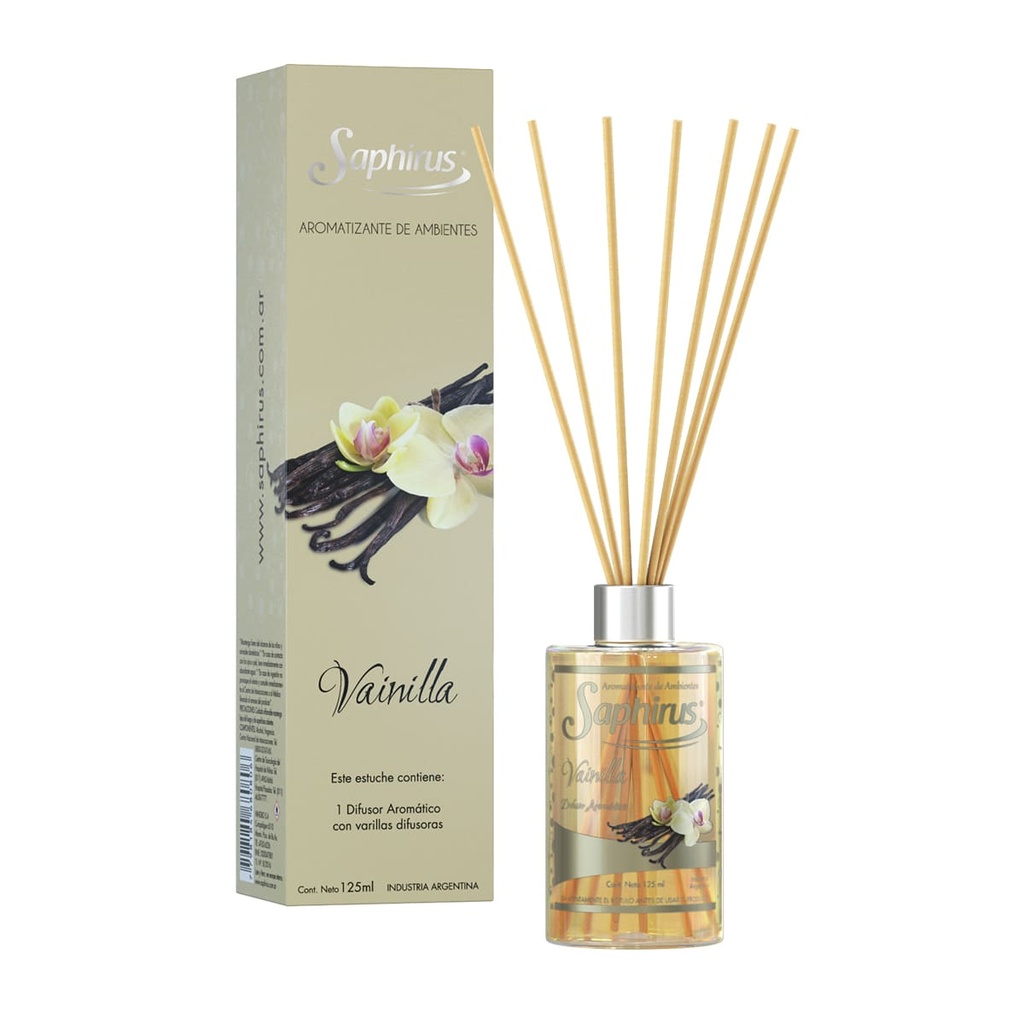 DIFUSOR AROMATICO SAPHIRUS VANILLA