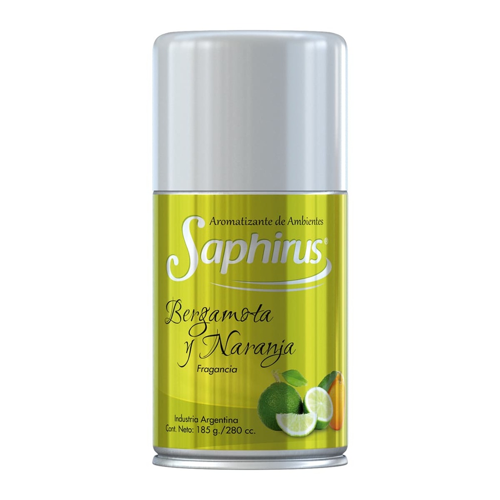 SAPHIRUS AEROSOL BERGAMOTA Y NARANJA
