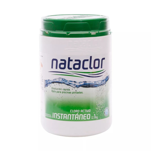 ​​​CLORO granulado instantaneo 1kg NATACLOR (C401B)