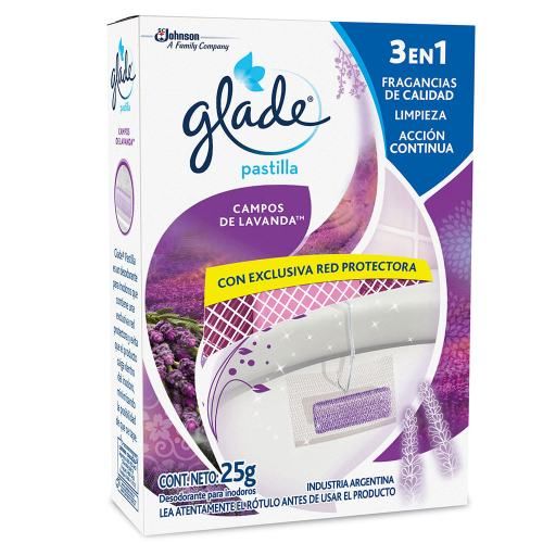 Glade pastilla inodoro lavanda