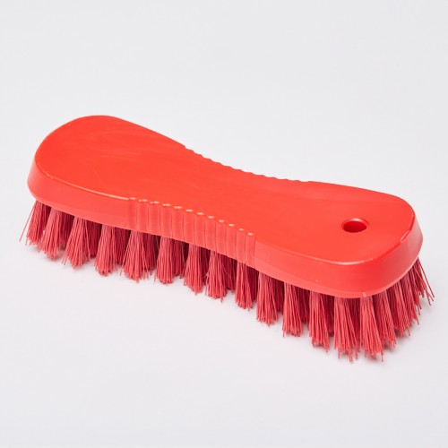 CEPILLO MANO POLY PBT ROJO (4084)