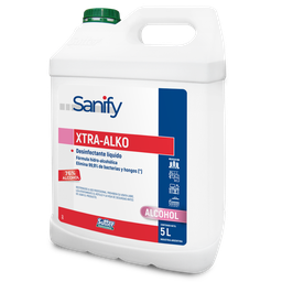 XTRA ALKO 5L - Desinfectante base alcohol Sutter