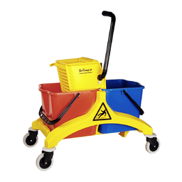 Balde Orion doble con prensa 50L Italimpia (7962)