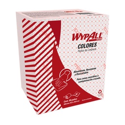PAÑOS WYPALL X50 rojo x50u (30228873)