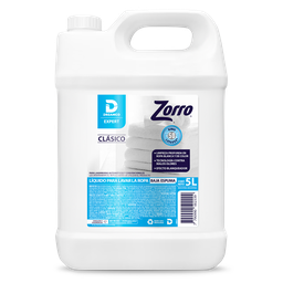​Jabon liquido ropa Clasico 5L (ZORRO)