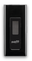 Dispenser Jabon espuma Luxury negro Felpita